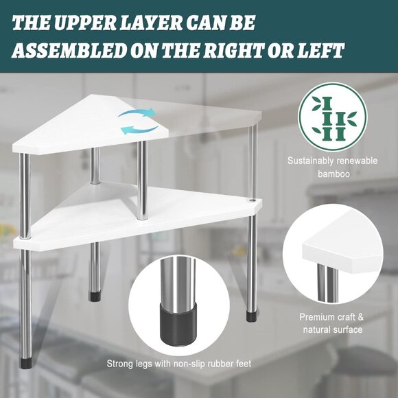 Bathroom Countertop Organizer Counter Shelf - Bathroom Organization - Picture 6 of 6